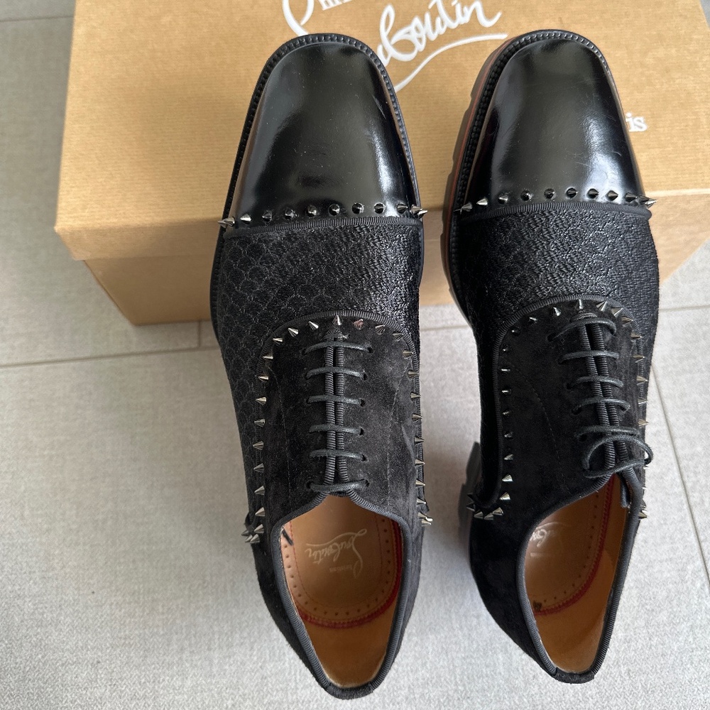 Christian Louboutin men's oxfords